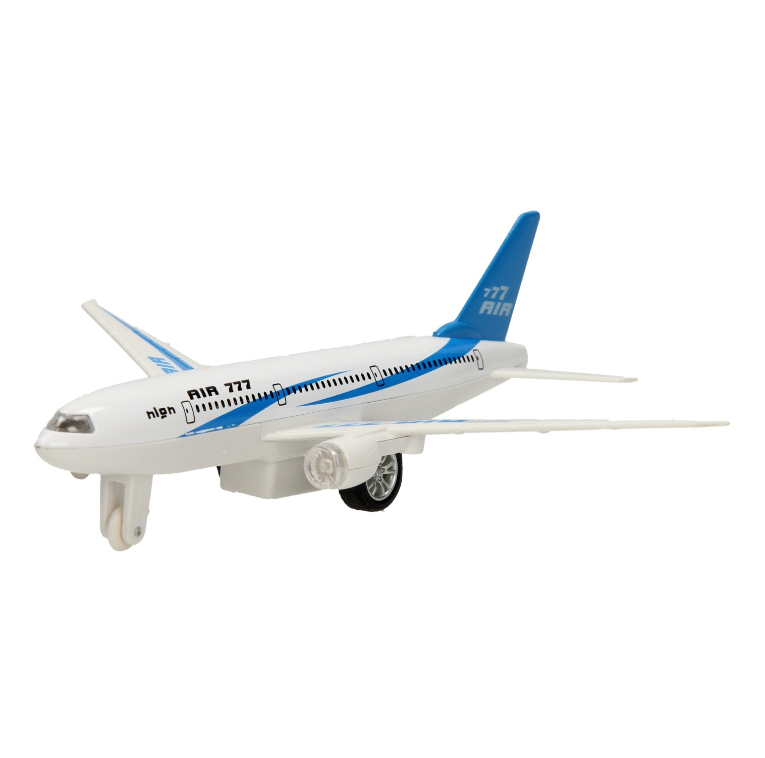 Die-Cast Airplane with Light & Sound