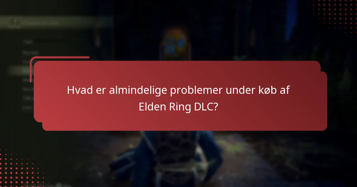 Hvilke betalingsmetoder accepteres for Elden Ring DLC?