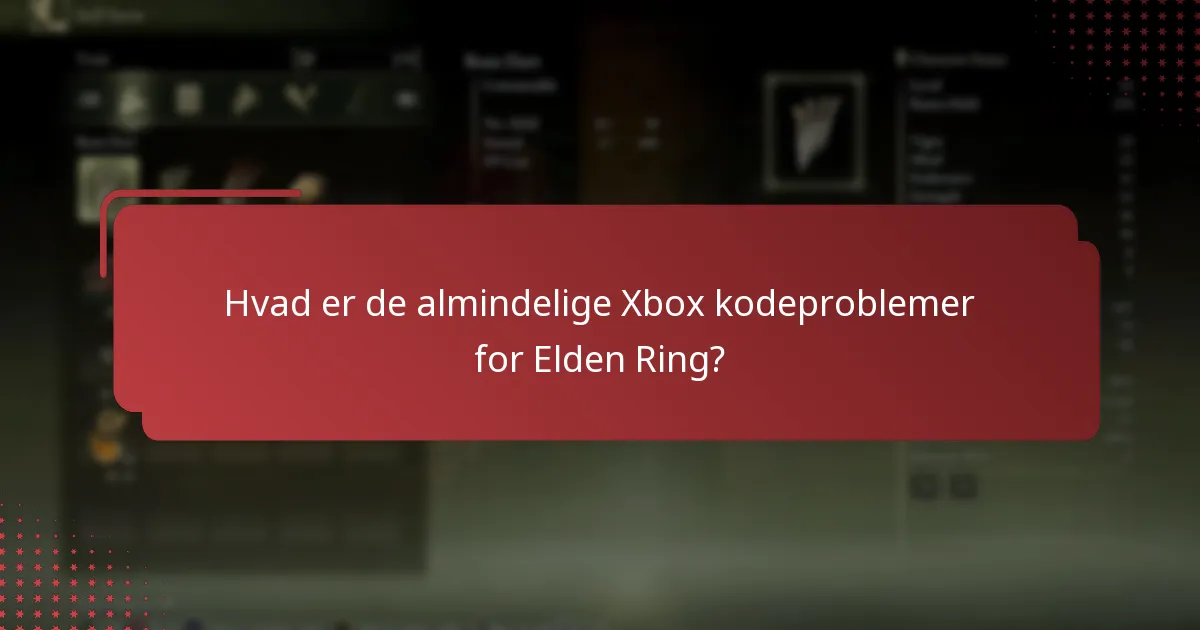 Hvor kan jeg finde supportressourcer til Elden Ring Xbox kodeproblemer?