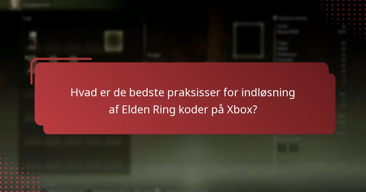 Hvordan kan jeg løse Xbox kodeproblemer for Elden Ring?