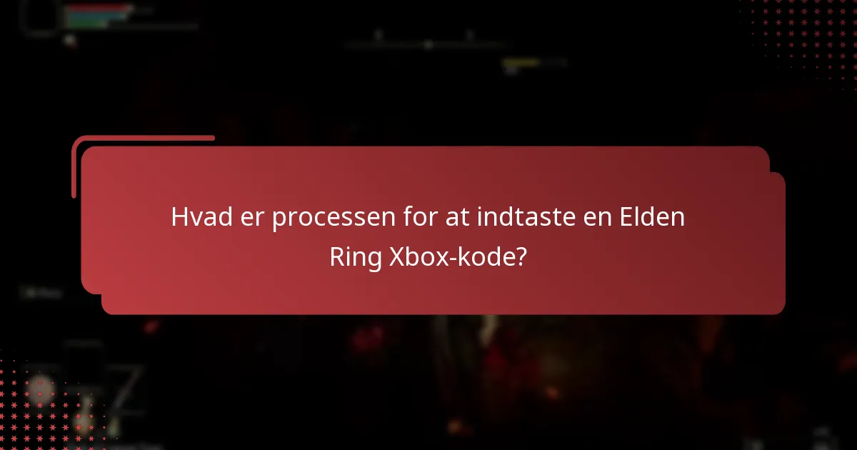 Hvordan indtaster jeg en Elden Ring-kode på min Xbox-konsol?