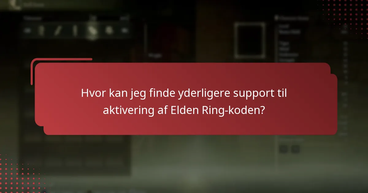 Hvad er de almindelige problemer under aktivering af Elden Ring-koden?
