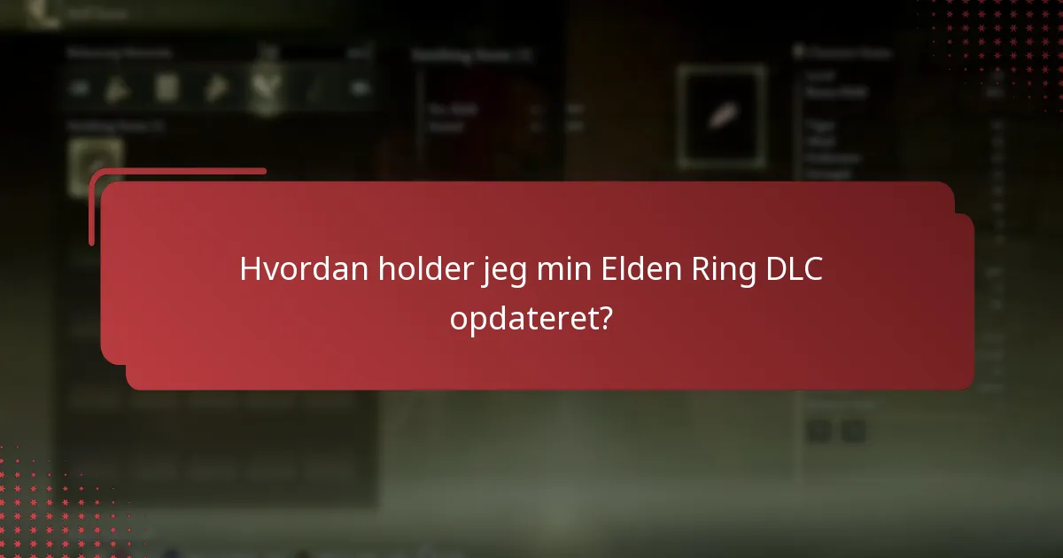 Hvad skal jeg gøre, hvis jeg støder på problemer med Elden Ring DLC?